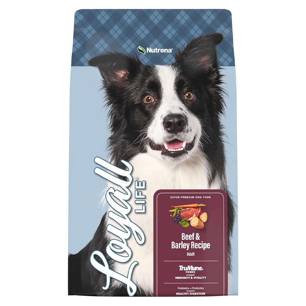 image of Loyall Life Adult Beef and Barley Dry Dog Food, 40 lb