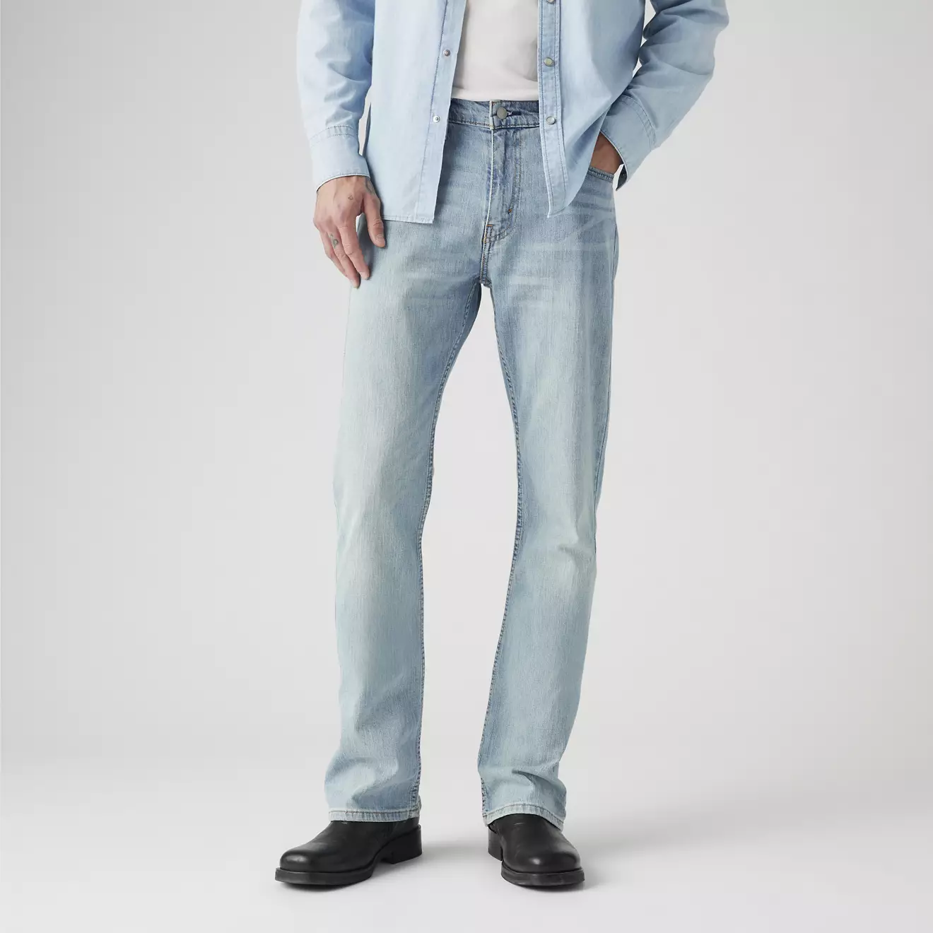 image of Men's 527 Slim Boot Cut Jean, Here We Stop